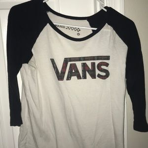 vans semi long sleeve